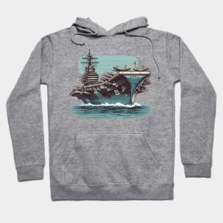 Aircraft carrier Hoodie